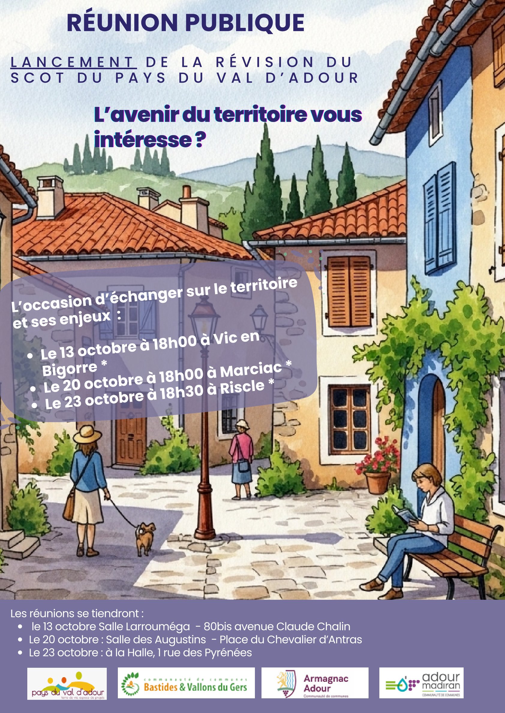 Révision du SCoT (Schéma de cohérence territoriale) : invitation aux réunions publiques
