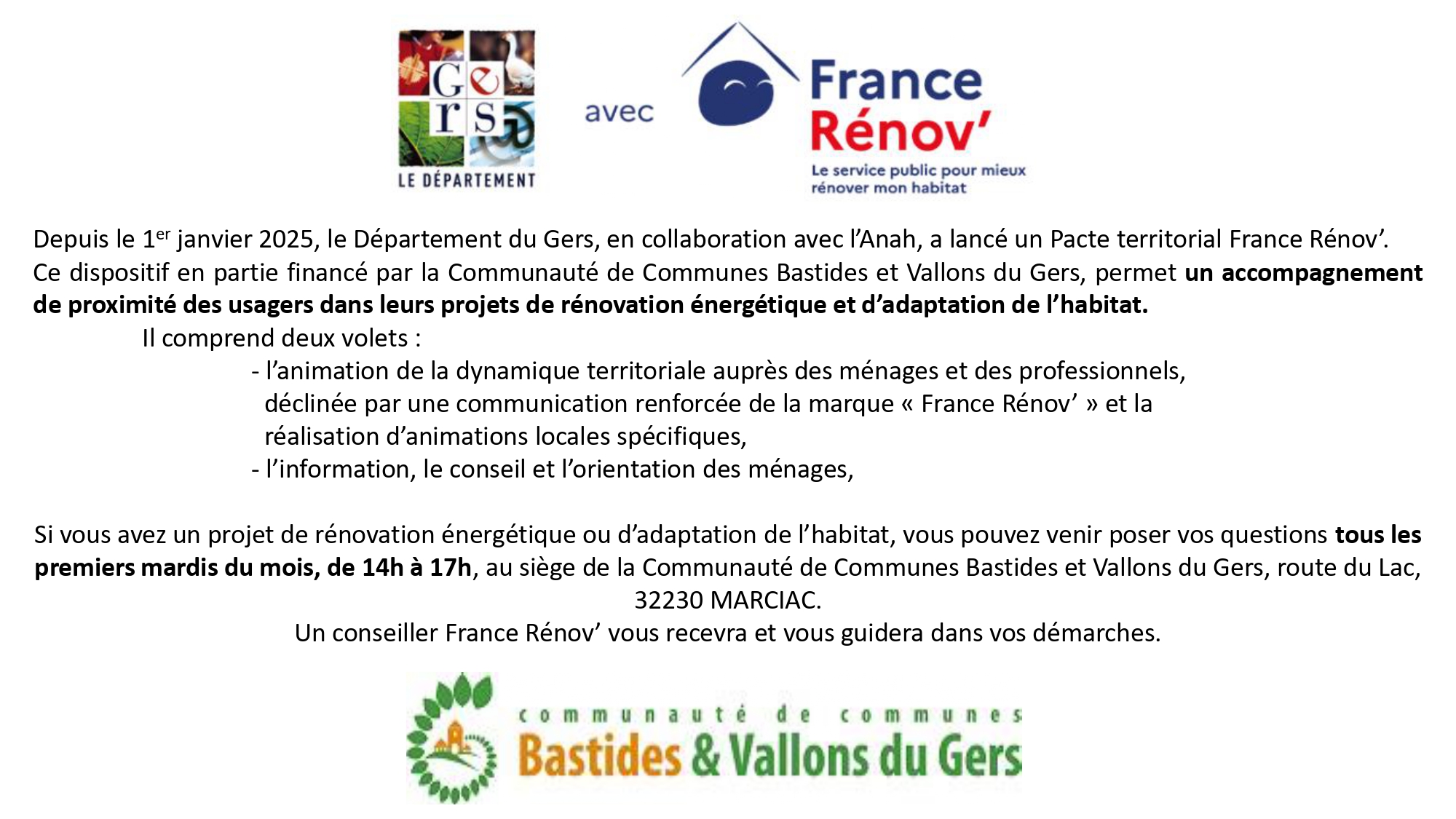Permanences France Rénov&rsquo;
