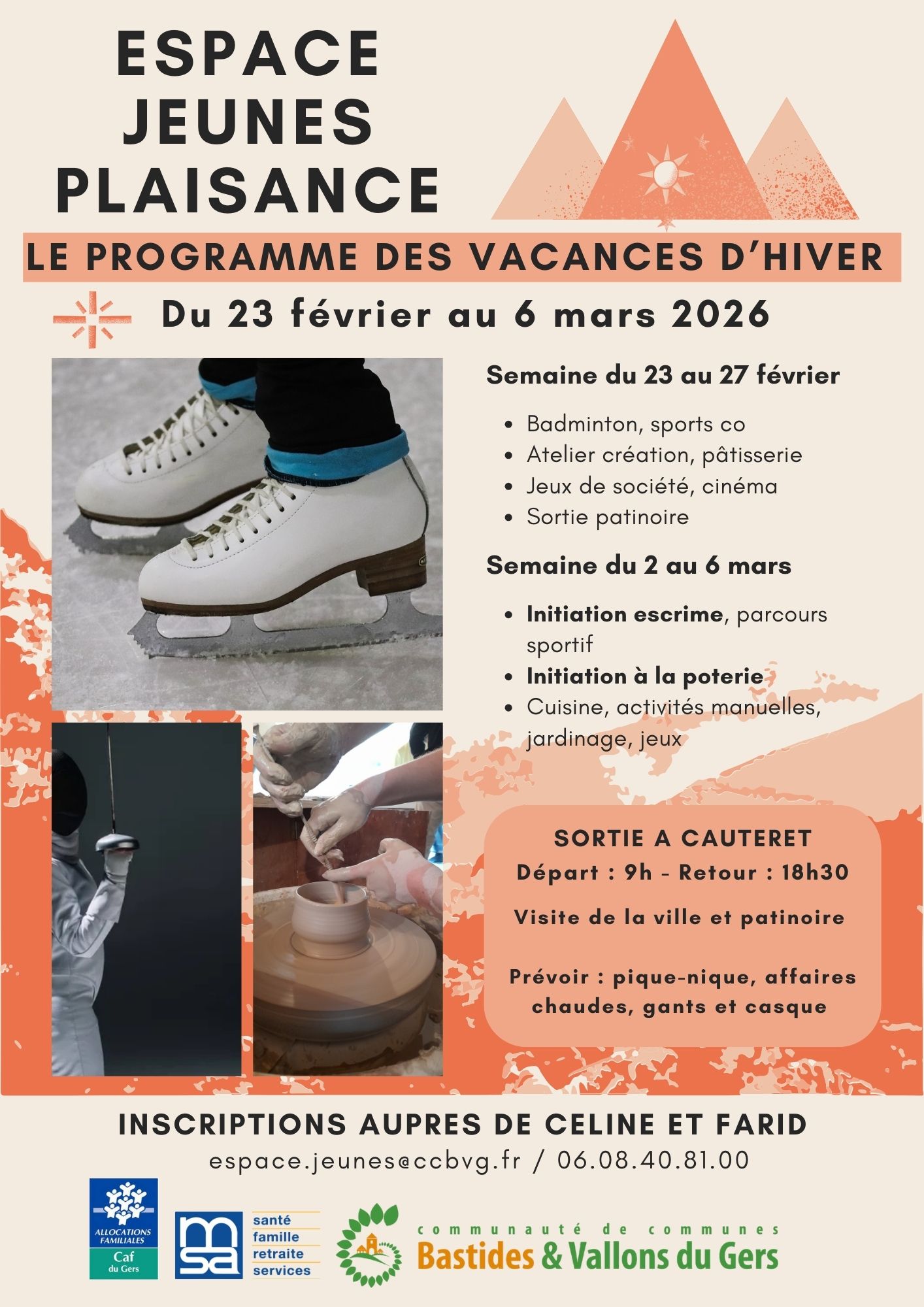 Espace jeunes de Plaisance : le programme des vacances d&rsquo;hiver