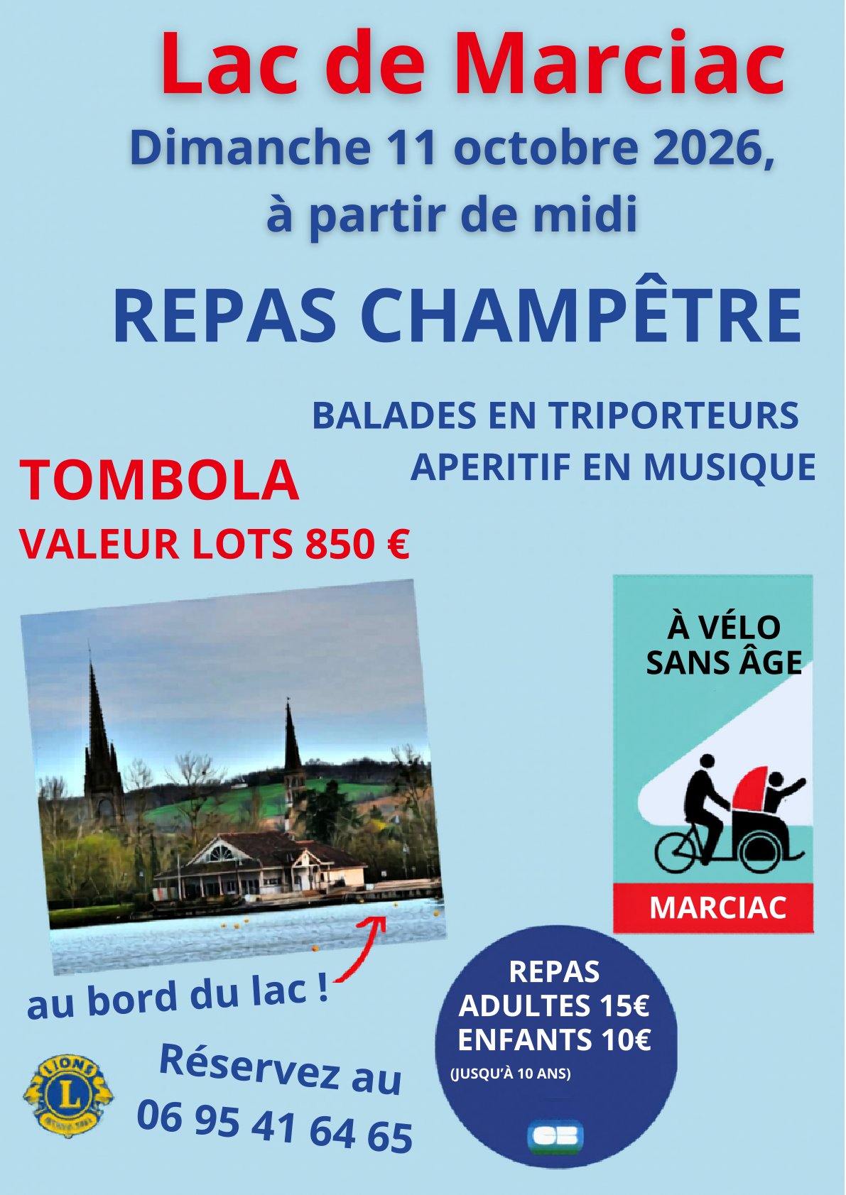 Repas champêtre dimanche 11 octobre 2026
